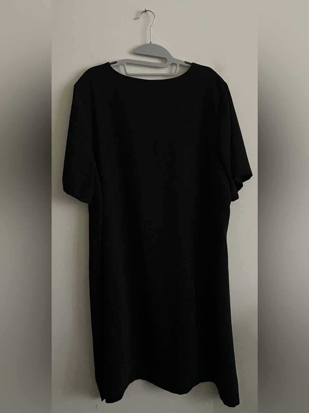 ♟️ J. Jill Black V-Neck Short Sleeve Shift Tunic Dress ♟️ - Picture 5 of 5